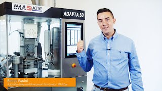 ADAPTA 50 by IMA Active flexibility dosing and weighing accuracy [upl. by Yerahcaz]