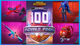 SEASON 14 ROYAL PASS  8700 UC UPGRADE TO RP RANK 100  PUBG MOBILE [upl. by Papp]