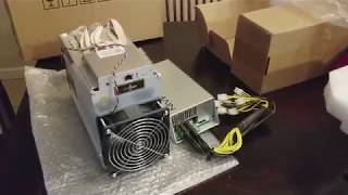 Mining over 400day with the new Antminer A3 from Bitmain Unboxing  setup  and hashing  850Gh [upl. by Fiorenze241]