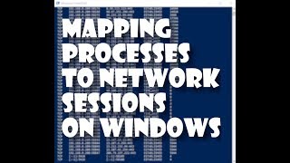 Mapping process to network connections on Windows [upl. by Llezniuq]