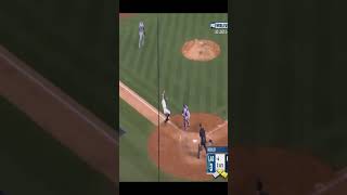 Giancarlo Stanton runs like you do in your dreams when youre being chased yankees worldseries [upl. by Neiluj]