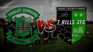 Tinsley Juniors vs 7 Hills JFC [upl. by Esiralc]