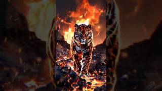 Amazing Firetiger animals hybridanimals tiger hybrids [upl. by Orsino]