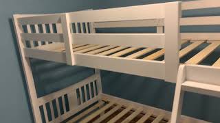 Storkcraft Caribou Bunk Bed Review  Safety Meets Style [upl. by Vladamar898]