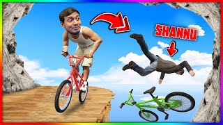 GTA 5 Epic BMX Cycle Stunts Parkour [upl. by Aviv]