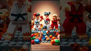 Lego Streetfighter Concept  Ai Shorts [upl. by Nnaaras]