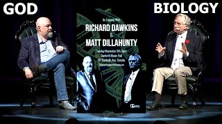 GOD amp BIOLOGY  Richard Dawkins amp Matt Dillahunty [upl. by Elleraj301]