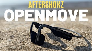 Aftershokz Openmove Bone Conduction Headphones Review  Best Headphones for Running [upl. by Ursulina]