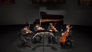 The Quatuor Ebène plays Haydn Op 202 [upl. by Yrogiarc9]