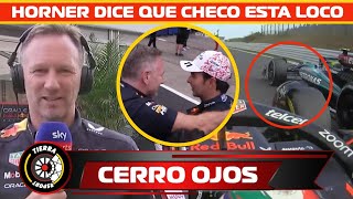 ¡CHECO ESTA LOCO EL PATRON HORNER CUENTA LO NERVIOSO QUE LO TUVO SERGIO PÉREZ EN GP DE JAPÓN [upl. by Yer]