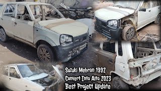 Suzuki Mehran 1992 Convert Into Suzuki Alto 2023 [upl. by Wilmott213]