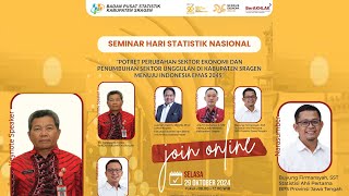 Seminar Hari Statistik Nasional TH 2024 [upl. by Camile]