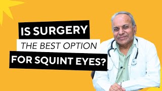 Risks of surgery for squint eyes  Nonsurgical Squint Eye treatment [upl. by Tyre252]