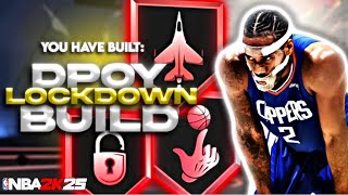 NEW THE BEST LOCKDOWN DEFENDER BUILD Is GAMEBREAKING NBA 2K25 [upl. by Talanian526]