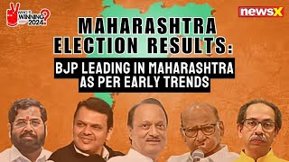 Maharashtra Election Results BJP Leading in Maharashtra as Per Early Trends  NewsX [upl. by Eberta]