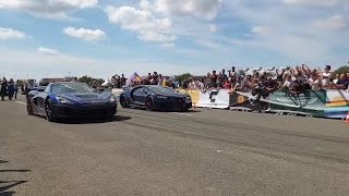 Bugatti Chiron Vs Rimac Nevera DRAG RACE [upl. by Dallis]