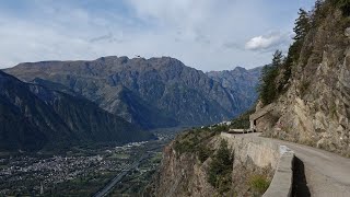 Gorgeous Balcony Road D211A Route de la Roche dAuris 🇫🇷 [upl. by Hsizan]