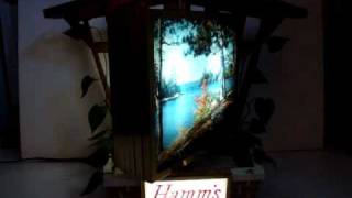 vintage HAMMS BEER spinning motion SIGN amp CLOCK [upl. by Klement]