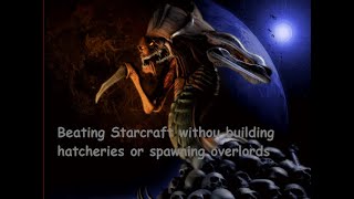 Beating Starcraft Brood War without increasing supply zerg campaign [upl. by Eenram576]