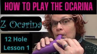 How to Play Ocarina for Beginners  12 Hole Lesson 1 [upl. by Haleelahk656]