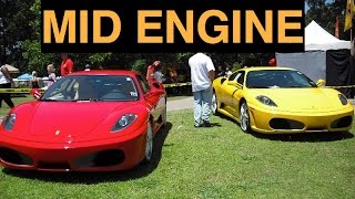 Mid Engine Cars  RWD vs AWD [upl. by Elayne]