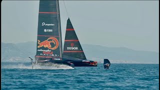 RACING the FASTEST SAILBOAT in the WORLD on my FOIL AC 75 Alinghi Red Bull Racing [upl. by Xerxes]