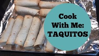 Chicken Taquitos Recipe  Weight Watchers Approved  Cook With Me [upl. by Colinson]