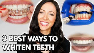 3 Best Ways to Whiten Teeth Dental Hygienist Explains [upl. by Erelia]