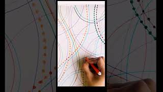 Creative Expression Dotted Lines and a lifechanging Quoteyoutubeshorts viralvideo shorts [upl. by Romonda]