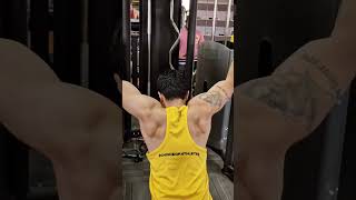 krazzy4fitness back workout backworkout bihari shorts [upl. by Byrle276]