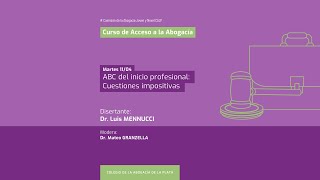 Curso de Acceso a la Abogacía Clase II [upl. by Christianson]