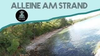 Alleine am Strand von Njivice  Vlog3 [upl. by Akcira]