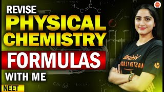 Physical Chemistry Formula Revision  NEET Chemistry  Diksha maam  Vedantu NEET English [upl. by Nagoh]