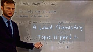 A Level Chemistry  11b  Hess Law [upl. by Hadeehuat]