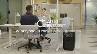 Niszczarka automatyczna Fellowes AutoMax™ 200M do użytku w małych biurach tnąca na mikrościnki [upl. by Ratcliff123]