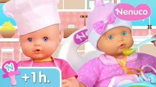 Épisodes complets de Nenuco 👶 On va MANGER avec les Nenuco 🍼 1 heure de vidéos [upl. by Ycnaf49]