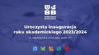 Inauguracja roku akademickiego 20232024 [upl. by Eisnyl]