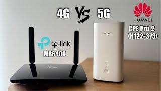 4G TpLink Router Vs Huawei 5g Pro2 Router [upl. by Natale971]