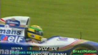 Ayrton Senna mostra o circuito de Interlagos em 1994 [upl. by Pedaiah]