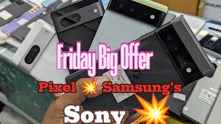 Pixel7 💥 Pixel 6 💥 Pixel6pro 💥 Pixe7pro 🩵 Sony 💥 S22💥A53💥A51🩵 Used Mobile Price Basundhara City 🫴 [upl. by Zea]