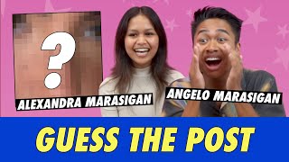 Angelo vs Alexandra Marasigan  Guess The Post [upl. by Ocsic]