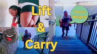 OTSFireman Carry up the StepsLift amp Carry Fitness Exercise [upl. by Jamila]