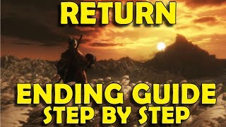 Sekiro Shadows Die Twice  How to Get RETURN Ending  Step by Step Guide [upl. by Cheshire936]