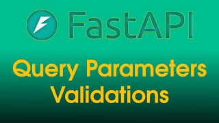 FastAPI Tutorial Query Parameters Validation  Part 5 [upl. by Kimberley]