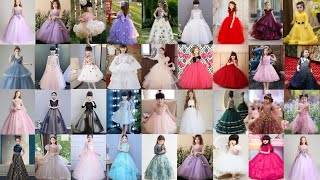 Kids Girl Dresses  Beautiful gown for baby Girls  Little Girl Princess Style Ball Gown Dresses [upl. by Dalia]