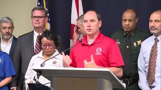 Leon County and Tallahassee leaders urge neighbors to finish Helene storm prep [upl. by Anerahs223]