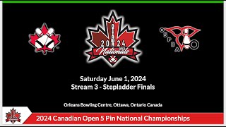 2024 C5PBA Open Nationals  Sat  Stream3  Stepladder [upl. by Larual787]