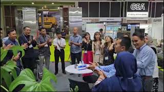 Mayekawa Indonesia was present at the Refrigeration amp HVAC Exhibition [upl. by Droffilc392]