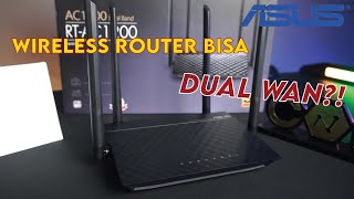 Dual WAN Wireless Router  Asus AC1200 Bisa Load Balancing dan Failover [upl. by Clo513]