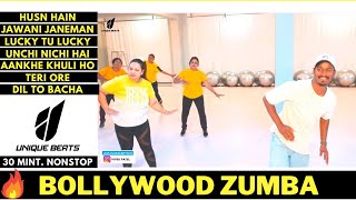 30 Mint Nonstop Bollywood Zumba Video  Zumba Video  Dance Video  Zumba Fitness  Vivek Sir [upl. by Akoyn]